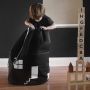 Decorative container for toys - black
