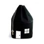 Decorative container for toys - black