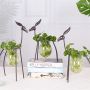 Decorative deer vase - small