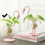 Decorative flamingo vase - pattern II