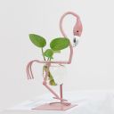 Decorative flamingo vase - pattern II