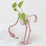 Decorative flamingo vase - pattern III