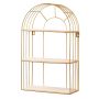Decorative gold shelf - 45 cm high