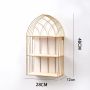 Decorative gold shelf - height 48 cm