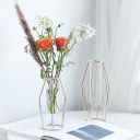 Decorative gold vase, height 17.5 cm