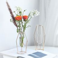 Decorative gold vase, height 17.5 cm