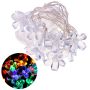 Decorative lamps in the shape of a flower - multi-colour
