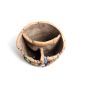 Decorative landscape flowerpot - waterfall, stone color