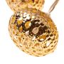 Decorative LED lights - a bright golden ball
