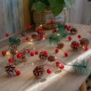 Decorative LED lights with cones