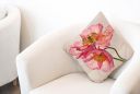 Decorative pillowcase with flowers - pattern II