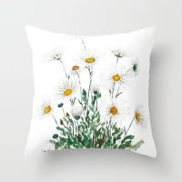 Decorative pillowcase with flowers - pattern VII