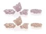 Decorative Stamps, 4pcs 2in1