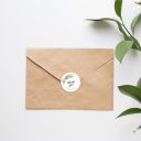Decorative Thank You stickers - pattern 2
