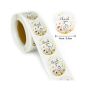 Decorative Thank You stickers - pattern 3