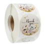 Decorative Thank You stickers - pattern 3