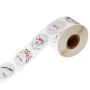 Decorative Thank You stickers - pattern 4