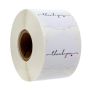 Decorative Thank You stickers - pattern 4
