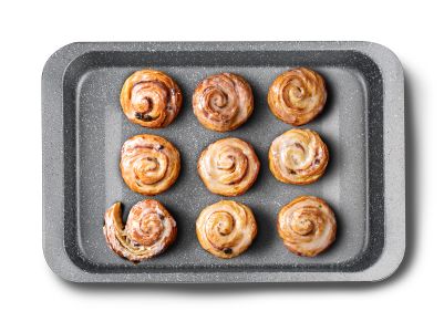 Deep baking tray Granite 36.5x27x4.5cm