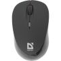 DEFENDER MYSZ BEZPRZEWODOWA DACOTA MS-155 RF CZARNA IR-LASER 2000DPI 4P 52155
