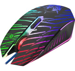 DEFENDER MYSZ PRZEWODOWA GAMINGOWA DARK AGENT OPTIC GM-590L 12800 DPI 6P 52590