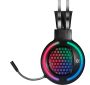 DEFENDER SŁUCHAWKI NAUSZNE Z MIKROFONEM PYRO PODŚWIETLENIE RGB 64590