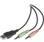 DEFENDER SŁUCHAWKI NAUSZNE Z MIKROFONEM PYRO PODŚWIETLENIE RGB 64590