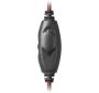 DEFENDER SŁUCHAWKI PRZEWODOWE Z MIKROFONEM NAUSZNE WARHEAD G-370 CZARNO-CZERWONE 64037