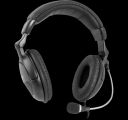 DEFENDER SŁUCHAWKI Z MIKROFONEM ORPHEUS HN-898 KABEL 3M CZARNE 63898