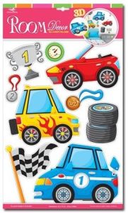 Dekoracja ścienna 3D - Cars