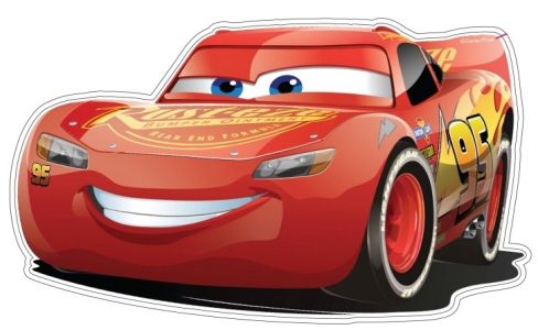 Dekoracja ścienna Auta - Cars Zygzak McQueen (duża)