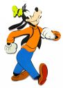 Dekoracja ścienna Myszka Miki - Goofy (mała)