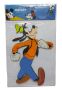 Dekoracja ścienna Myszka Miki - Goofy (mała)