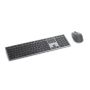 DELL KM7321W keyboard RF Wireless + Bluetooth QWERTY US International Grey, Titanium