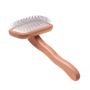 Dense beech comb for dog / cat hair, size S