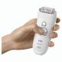 Depilator z pęsetami do ciała Braun Silk-epil 7561WD (kolor biały)