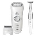 Depilator z pęsetami do ciała Braun Silk-epil 7561WD (kolor biały)