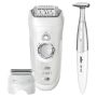 Depilator z pęsetami do ciała Braun Silk-epil 7561WD (kolor biały)