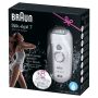 Depilator z pęsetami do ciała Braun Silk-epil 7561WD (kolor biały)