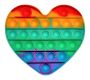 Desktop Silicone Brain-training Toys - Heart Colorful
