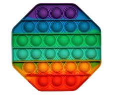 Desktop Silicone Brain-training Toys - Octagon Colorful