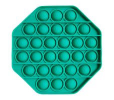 Desktop Silicone Brain-training Toys - Octagon Green