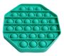 Desktop Silicone Brain-training Toys - Octagon Green