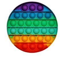 Desktop Silicone Brain-training Toys - Round Colorful