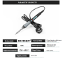 Digital soldering iron with temperature control 90W