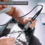Digital soldering iron with temperature control 90W