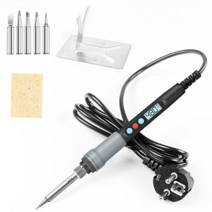 Digital soldering iron with temperature control 90W
