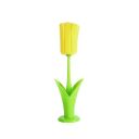 Dishwashing brush in a stand