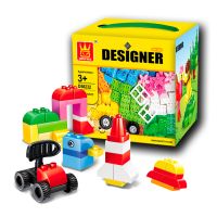 DIY CREATIVE DESIGNER-DUPLO STYLE BRICKS