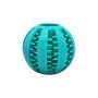 Dog chew toy with holes for treats - blue
